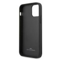 Etui BMW Leather Perforate na iPhone 12 Pro Max - czarne BMW