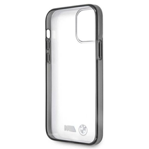 Etui BMW Sandblast na iPhone 12 mini - przezroczyste BMW