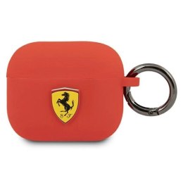 Etui Ferrari Silicone na AirPods 3 - czerwone Ferrari