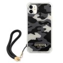 Etui Guess Camo Collection na iPhone 11 / Xr - czarne Guess