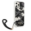 Etui Guess Camo Collection na iPhone 12 Pro Max - czarne Guess