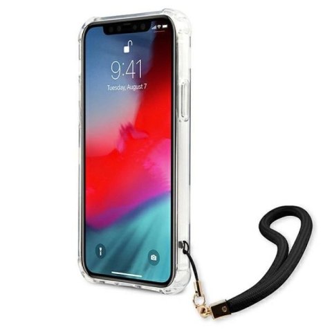 Etui Guess Camo Collection na iPhone 12 Pro Max - czarne Guess