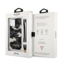 Etui Guess Camo Collection na iPhone 12 Pro Max - czarne Guess