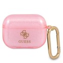 Etui Guess Glitter Collection na AirPods Pro - różowe Guess