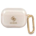 Etui Guess Glitter Collection na AirPods Pro - złote Guess
