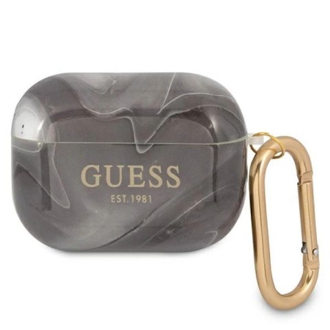 Etui Guess Marble Collection na AirPods Pro - szare Guess