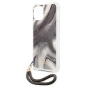 Etui Guess Marble Collection na iPhone 12 Pro Max - szare Guess
