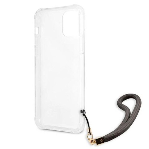 Etui Guess Marble Collection na iPhone 12 Pro Max - szare Guess