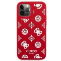 Etui Guess Peony Collection na iPhone 12 Pro Max - czerwone Guess
