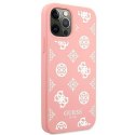 Etui Guess Peony Collection na iPhone 12 Pro Max - różowe Guess
