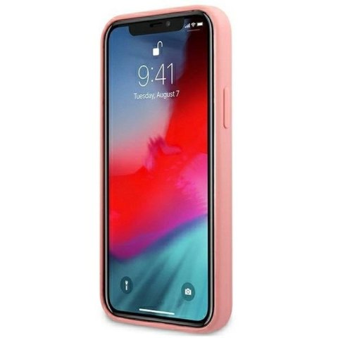 Etui Guess Peony Collection na iPhone 12 Pro Max - różowe Guess