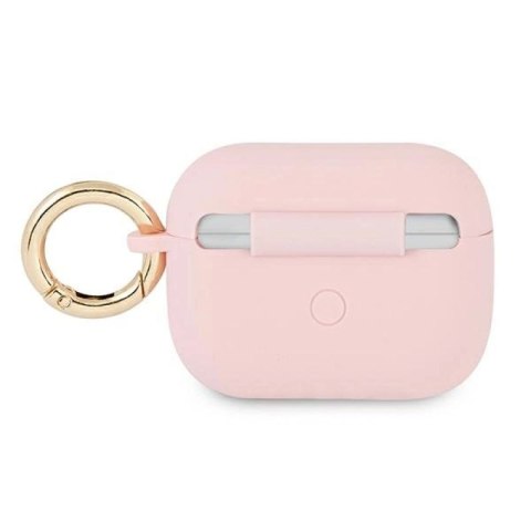Etui Guess Silicone Vintage Script na AirPods Pro - różowe Guess