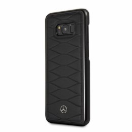 Etui Mercedes Pattern Line na Samsung Galaxy S8 Plus - czarne Mercedes