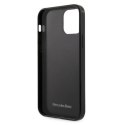 Etui Mercedes Silver Stars Pattern na iPhone 12 Pro Max - czarne Mercedes