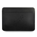 Pokrowiec Guess Saffiano Script na laptopa 13'' - czarny Guess