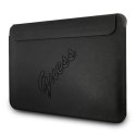 Pokrowiec Guess Saffiano Script na laptopa 13'' - czarny Guess