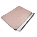 Pokrowiec Guess Saffiano Script na laptopa 13'' - różowy Guess