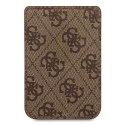 Portfel MagSafe Guess 4G - brązowy Guess