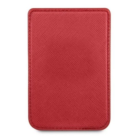 Portfel MagSafe Guess Saffiano - czerwony Guess