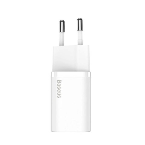 Baseus Super Si 1C szybka ładowarka USB Typ C 25W Power Delivery Quick Charge biały (CCSP020102) Baseus