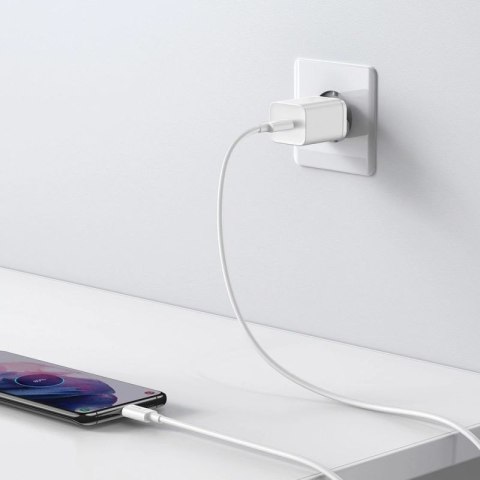 Baseus Super Si 1C szybka ładowarka USB Typ C 25W Power Delivery Quick Charge biały (CCSP020102) Baseus