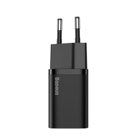 Baseus Super Si 1C szybka ładowarka USB Typ C 25W Power Delivery Quick Charge czarny (CCSP020101) Baseus