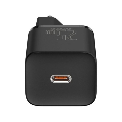 Baseus Super Si 1C szybka ładowarka USB Typ C 25W Power Delivery Quick Charge czarny (CCSP020101) Baseus