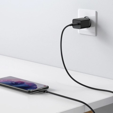 Baseus Super Si 1C szybka ładowarka USB Typ C 25W Power Delivery Quick Charge czarny (CCSP020101) Baseus