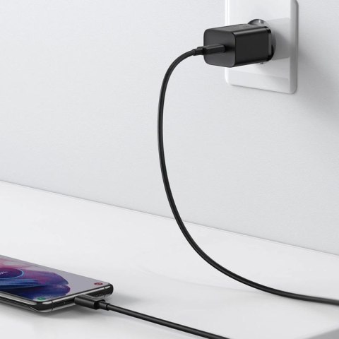 Baseus Super Si 1C szybka ładowarka USB Typ C 25W Power Delivery Quick Charge czarny (CCSP020101) Baseus