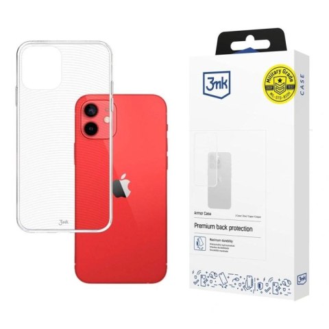 Etui 3mk Armor Case na iPhone 12 mini - przezroczyste 3mk Protection