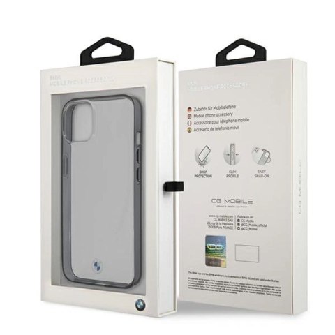 Etui BMW Signature Collection na iPhone 13 mini - przezroczyste BMW