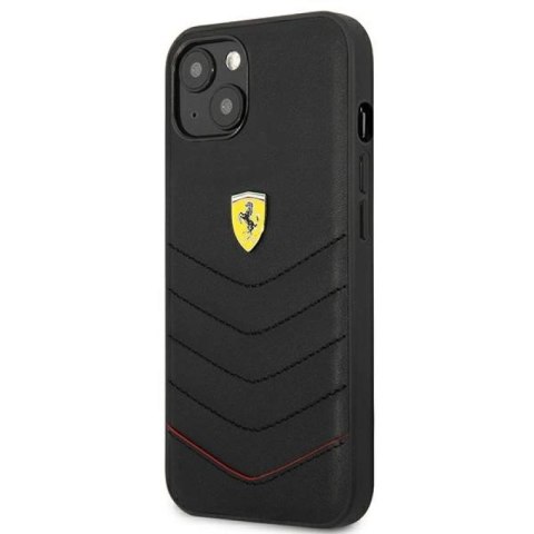 Etui Ferrari Off Track Quilted na iPhone 13 mini - czarne Ferrari