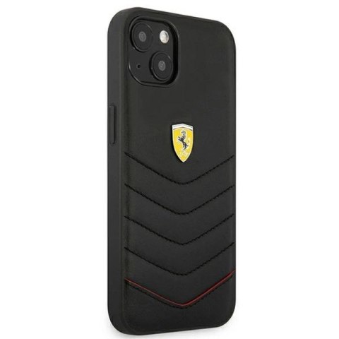 Etui Ferrari Off Track Quilted na iPhone 13 mini - czarne Ferrari