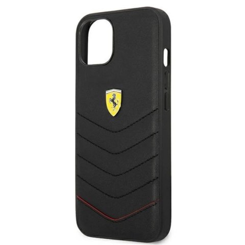 Etui Ferrari Off Track Quilted na iPhone 13 mini - czarne Ferrari
