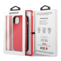 Etui Ferrari On Track Carbon Stripe na iPhone 13 mini - czerwone Ferrari