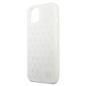 Etui Mercedes Silver Stars Pattern na iPhone 13 - białe Mercedes