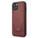 Etui Mercedes Urban Line na iPhone 13 mini - czerwone Mercedes