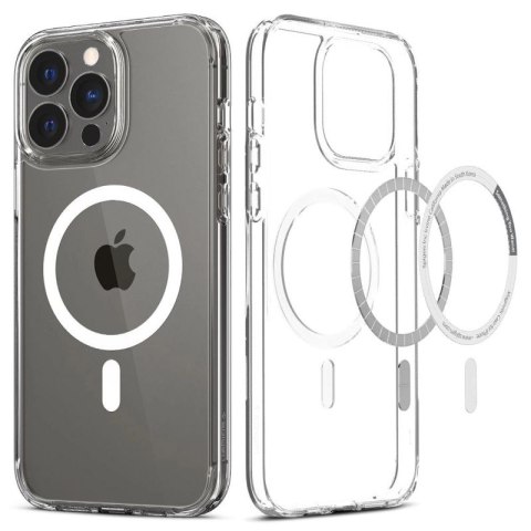 Etui Spigen Ultra Hybrid Mag z MagSafe na iPhone 13 Pro Max - białe Spigen