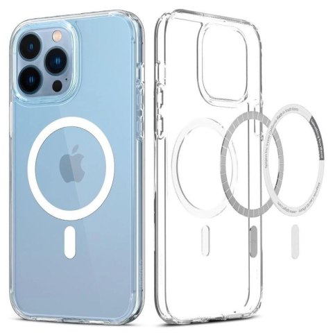 Etui Spigen Ultra Hybrid Mag z MagSafe na iPhone 13 Pro - białe Spigen