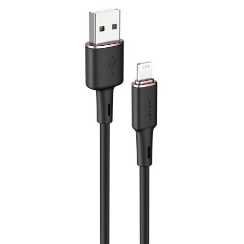 Acefast kabel MFI USB - Lightning 1,2m, 2,4A czarny (C2-02 black) Acefast