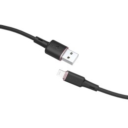 Acefast kabel MFI USB - Lightning 1,2m, 2,4A czarny (C2-02 black) Acefast