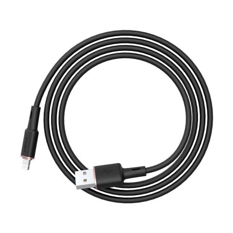 Acefast kabel MFI USB - Lightning 1,2m, 2,4A czarny (C2-02 black) Acefast