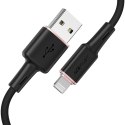 Acefast kabel MFI USB - Lightning 1,2m, 2,4A czarny (C2-02 black) Acefast
