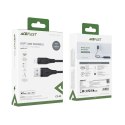 Acefast kabel MFI USB - Lightning 1,2m, 2,4A czarny (C3-02 black) Acefast