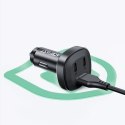 Acefast ładowarka samochodowa 66W 2x USB Typ C / USB, PPS, Power Delivery, Quick Charge 4.0, AFC, FCP, SCP czarny (B3 black) Acefast