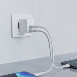 Acefast ładowarka sieciowa USB Typ C / USB 32W, PPS, PD, QC 3.0, AFC, FCP biały (A5 white) Acefast
