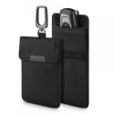 Antykradzieżowe etui Spigen Pouch Keyless RFID Signal Blocker - czarne Spigen