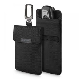 Antykradzieżowe etui Spigen Pouch Keyless RFID Signal Blocker - czarne Spigen