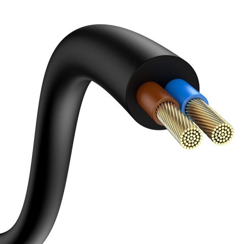 Baseus GaN3 Pro szybka ładowarka sieciowa GaN 2 x USB Typ C / 2 x USB 65W PD, QC4.0+, AFC, PPS + kabel USB Typ C - USB Typ C 1m  Baseus