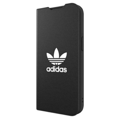 Etui Adidas OR Booklet Case BASIC na iPhone 13 - czarno-białe Adidas
